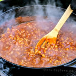 Свинина с фасолью (pork and beans) на гриле (видео)